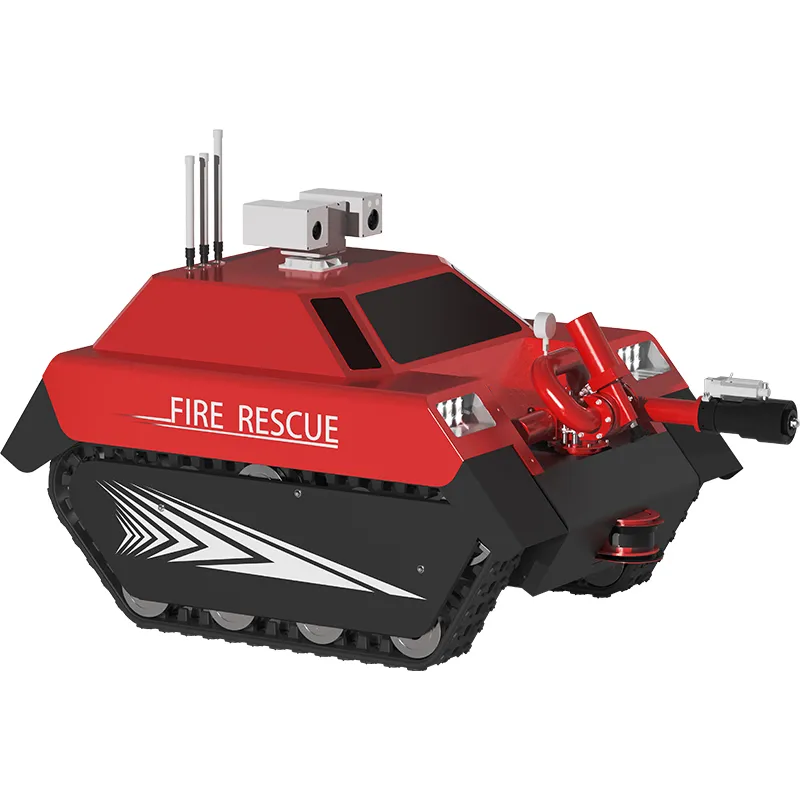Гусеничный робот-инспектор и тушитель DCZ-D-TF100